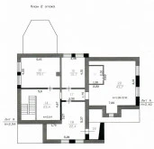 Коттедж  318,3 кв. м с участком 1 200 кв. м в дер. Аро